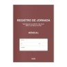 DOHE LIBRO DE REGISTRO DE JORNADA A4 MENSUAL 12 MESES 16 PGINAS -5U-