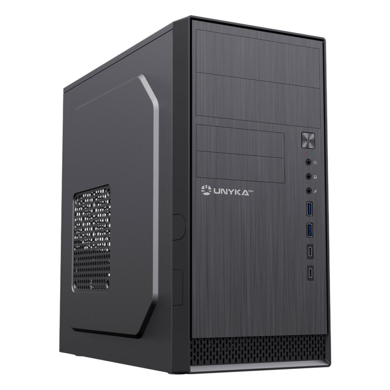 HOMEI3-1TBMATXC12 PC Intel Core i3 i3-12100 8 GB DDR5-SDRAM 1 TB SSD FreeDOS Escritorio Negro