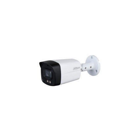 (DH-HAC-HFW1239TLMP-IL-A-0280B-S2) CAMRA HDCVI TUBULAR IP 1080P FULL COLOR METAL BRACKET BULLET PAL SMART DUAL ILLUMINATORS MIC 