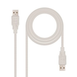 Cable USB 2.0  Tipo A/M-A/M  3.0 m