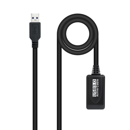 Cable USB 3.0 prolongador con amplificador  tipo A/M-A/H  5m