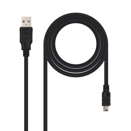 CABLE USB 2.0  TIPO A/M-MINI USB 5PIN/M  1.0 M