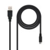 10.01.0503 cable USB USB 2.0 3 m USB A Micro-USB B Negro