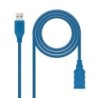 10.01.0901-BL cable USB USB 3.2 Gen 1 (3.1 Gen 1) 1 m USB A Azul