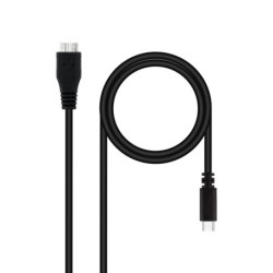 10.01.1201-BK cable USB USB 3.2 Gen 1 (3.1 Gen 1) 1 m USB C Micro-USB B Negro