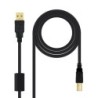 10.01.1203 cable USB USB 2.0 3 m USB A USB B Negro
