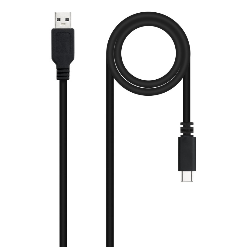 USB 2.0  2m cable USB USB C 2 x USB A Negro