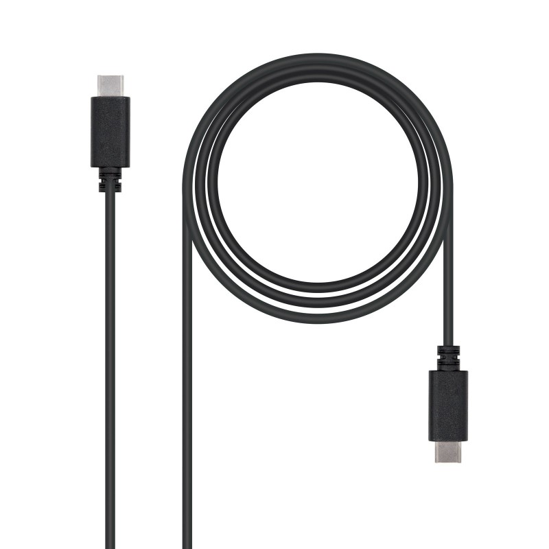 USB 2.0  1m cable USB USB C Negro
