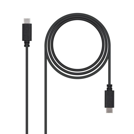 USB 2.0  1m cable USB USB C Negro
