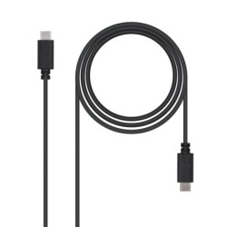 USB 2.0  2m cable USB USB C Negro