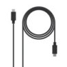 USB 2.0  2m cable USB USB C Negro