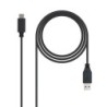 USB 3.1  1m cable USB USB 3.2 Gen 2 (3.1 Gen 2) USB C USB A Negro