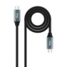 10.01.4300 cable USB USB4 Gen 2x2 0 5 m USB C Negro