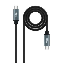 10.01.4303 cable USB USB 3.2 Gen 2x2 3 m USB C Negro  Gris