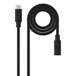 10.01.4501-L150 cable USB USB 3.2 Gen 2x2 1 5 m USB C Negro