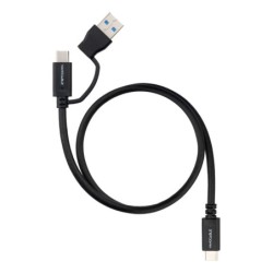 10.01.4800 cable USB USB 3.2 Gen 2 (3.1 Gen 2) 0 5 m USB A/USB C USB C 10 Gbit/s 60 W Negro