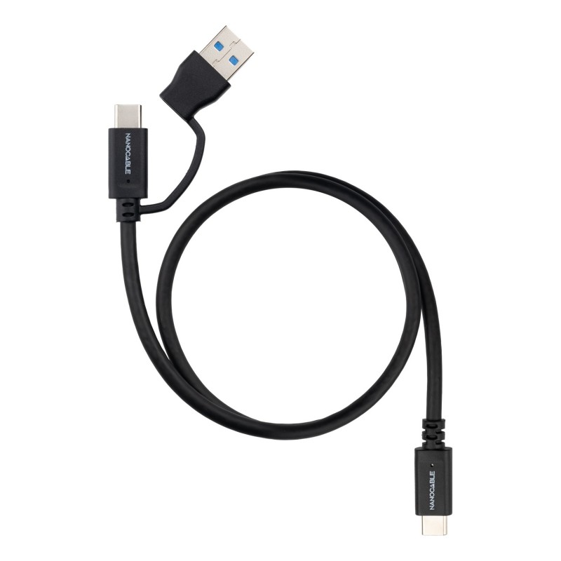 10.01.4802 cable USB USB 3.2 Gen 2 (3.1 Gen 2) 2 m USB A/USB C USB C 10 Gbit/s 60 W Negro