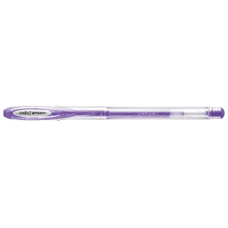 Signo Bolgrafo retrctil con clip Violeta
