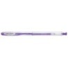 Signo Bolgrafo retrctil con clip Violeta