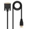 HDMI - DVI  3m HDMI tipo A (Estndar) Negro