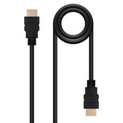 Cable HDMI alta velocidad / HEC  A/M-A/M  Negro  10 m