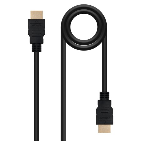 Cable HDMI alta velocidad / HEC  A/M-A/M  Negro  10 m