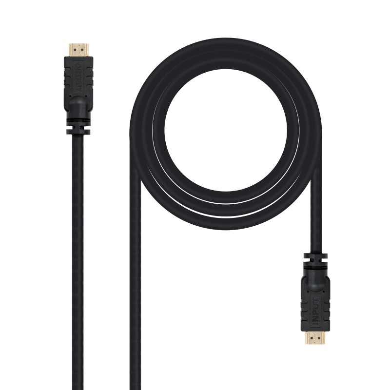 CABLE HDMI V1.4 (ALTA VELOCIDAD / HEC) CON REPETIDOR  A/M-A/M  20 M