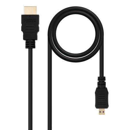 HDMI  0.8m cable HDMI 0 8 m HDMI tipo A (Estndar) HDMI tipo D (Micro) Negro