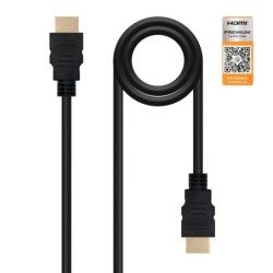 HDMI V2.0  0.5m cable HDMI 0 5 m HDMI tipo A (Estndar) Negro