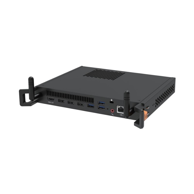 MT71E PCs/estacin de trabajo Intel Core i5 i5-12450H 12 GB DDR4-SDRAM 256 GB Windows 11 Pro Chasis montado en bastidor Mini PC N