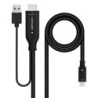 Cable Conversor HDMI a USB-C  Negro  1.8 m