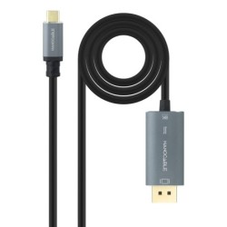 10.15.5022 adaptador de cable de vdeo 2 m USB Tipo C DisplayPort Negro