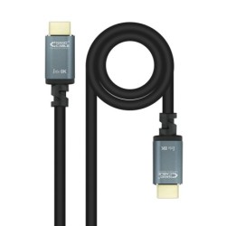Cable HDMI 2.1 IRIS 8K A/M-A/M  Negro  10 Metros