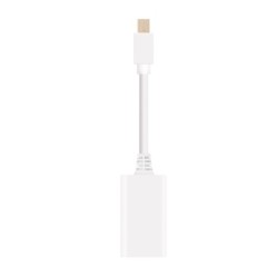 CONVERSOR MINI DP A HDMI MINI DP/M-HDMI/H BLANCO 15 CM