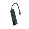 10.16.0401 base para porttil y replicador de puertos Almbrico USB 3.2 Gen 1 (3.1 Gen 1) Type-C Negro