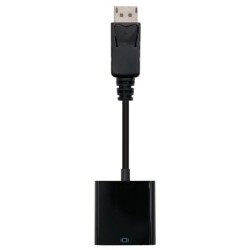 Conversor DisplayPort a sVGA  DisplayPort/M-sVGA/H  Negro  15 cm