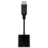 Conversor DisplayPort a sVGA  DisplayPort/M-sVGA/H  Negro  15 cm