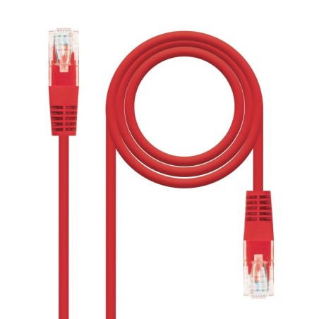 10.20.0102-R cable de red Rojo 2 m Cat5e U/UTP (UTP)
