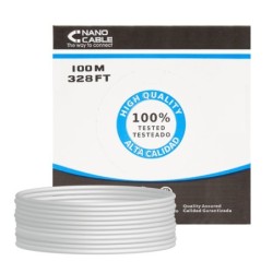 CABLE RED RJ45 CAT.5E UTP FLEXIBLE AWG24  100 M