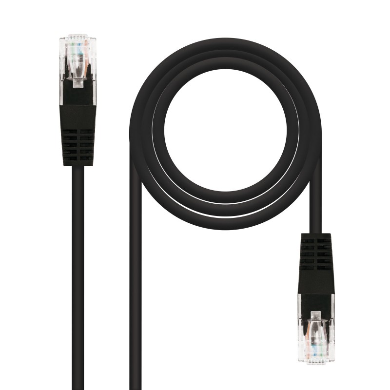 10.20.0401-BK cable de red Negro 1 m Cat6e U/UTP (UTP)