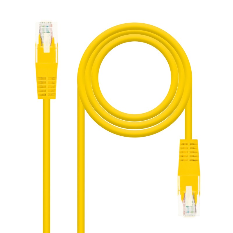 10.20.0402-Y cable de red Amarillo 2 m Cat6e U/UTP (UTP)
