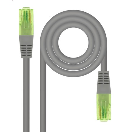 Cable de Red Latiguillo RJ45 CAT.6 UTP AWG26 CCA  Gris  50 cm