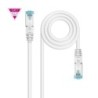 Cable de Red Cat.7 600MHZ LSZH SFTP PIMF AWG26  Blanco  25 cm