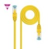 Cable de Red Cat.7 600MHZ LSZH SFTP PIMF AWG26  Amarillo  25 cm
