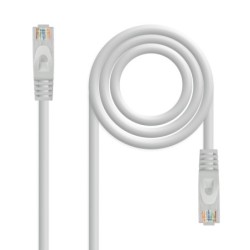 Cable Red Latiguillo RJ45 LSZH CAT.6A UTP AWG24  Gris  25 cm