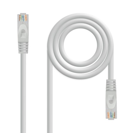 Cable Red Latiguillo RJ45 LSZH CAT.6A UTP AWG24  Gris  30 cm