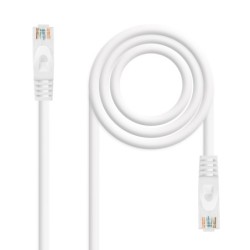 Cable de red latiguillo RJ45 LSZH Cat.6A UTP AWG24  Blanco  3.0m