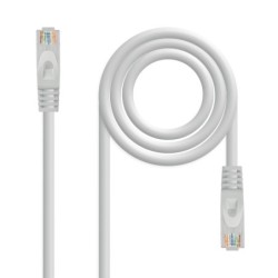 Cable de red latiguillo RJ45 LSZH Cat.6A UTP AWG24  Gris  5.0 m