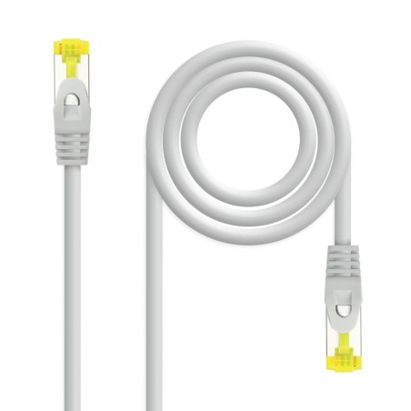 Cable de red latiguillo RJ45 LSZH Cat.6A SFTP AWG26  Gris  2.0 m