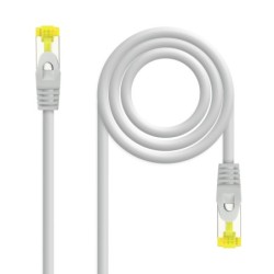 Cable de red latiguillo RJ45 LSZH Cat.6A SFTP AWG26  Gris  5.0 m
